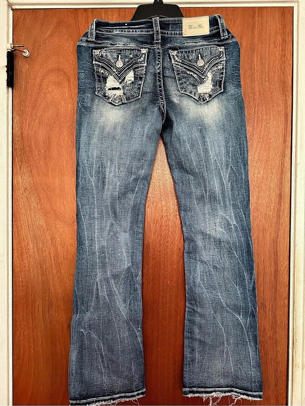Miss Me Women's Flare Jeans Waist 27 Blue